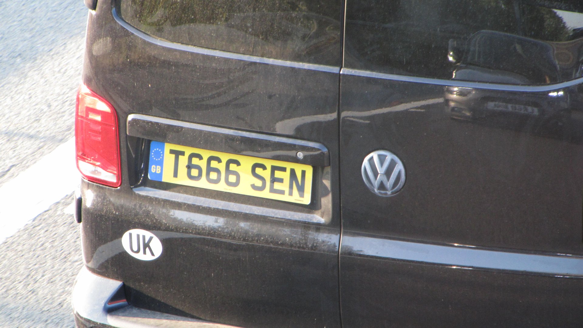 T666 SEN spotted on Volkswagen