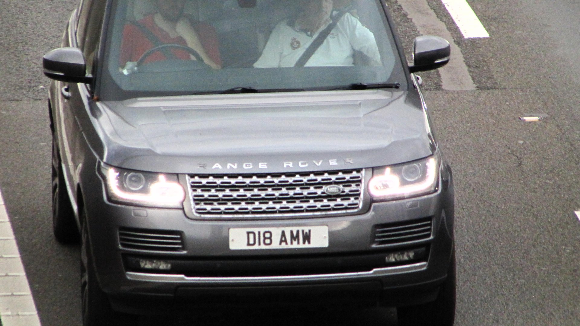 D18 AMW spotted on Land Rover Range Rover