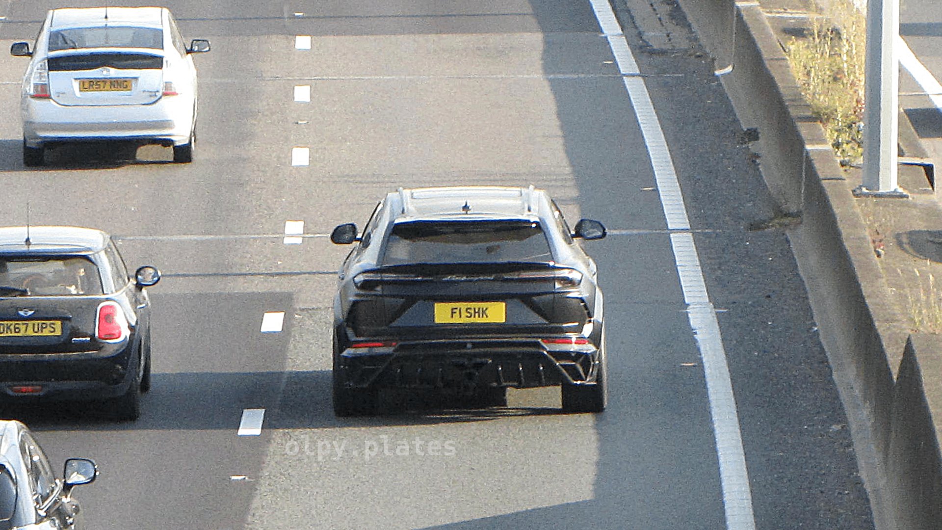 F1 SHK spotted on Lamborghini Urus