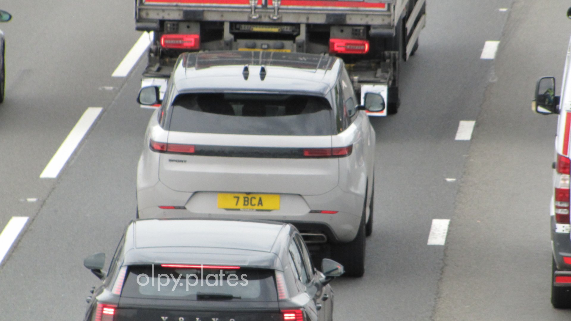 7 BCA private number plate on a Range Rover Range Rover, spotted in Slough