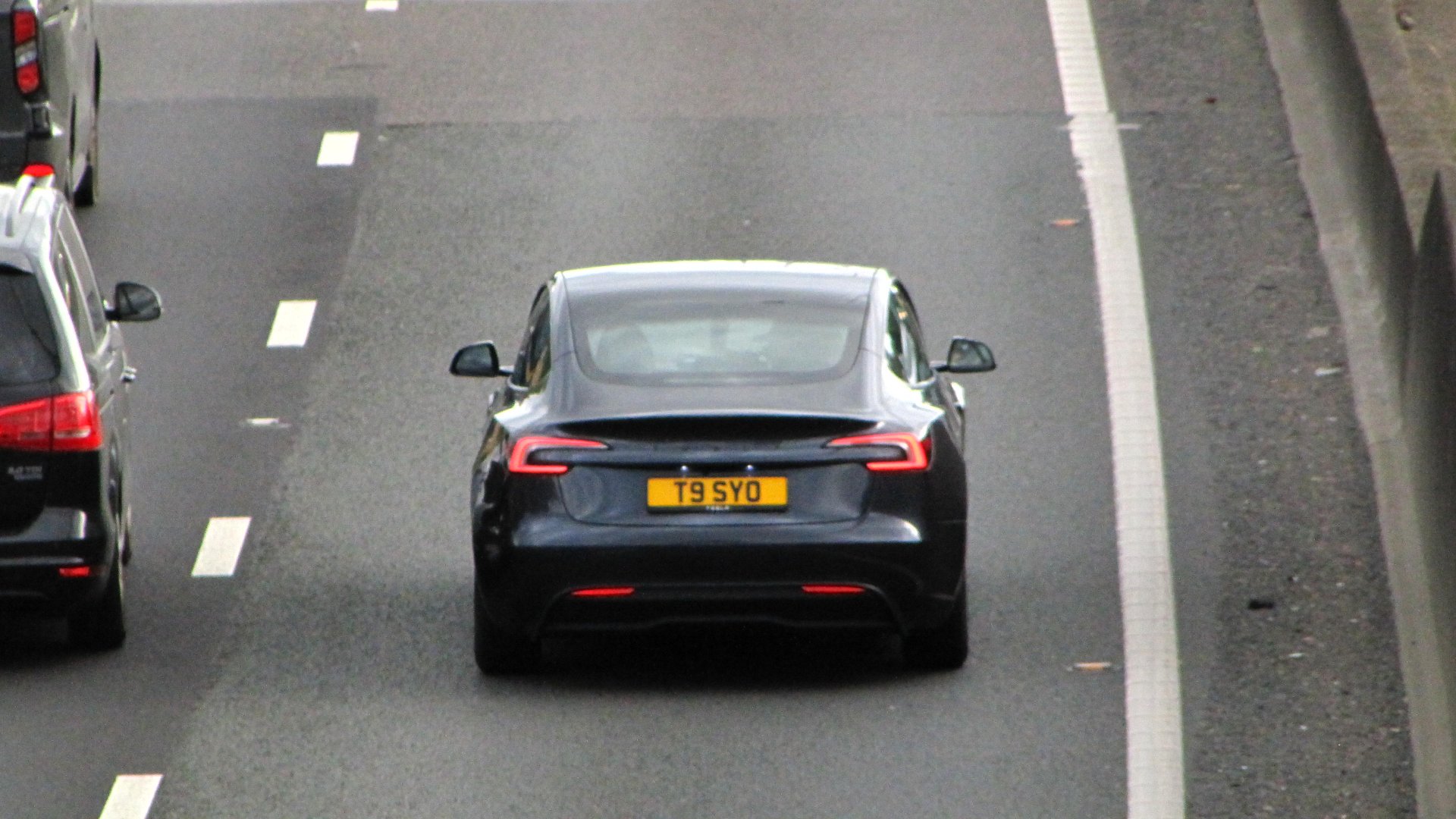 T9 SYO spotted on Tesla Model 3