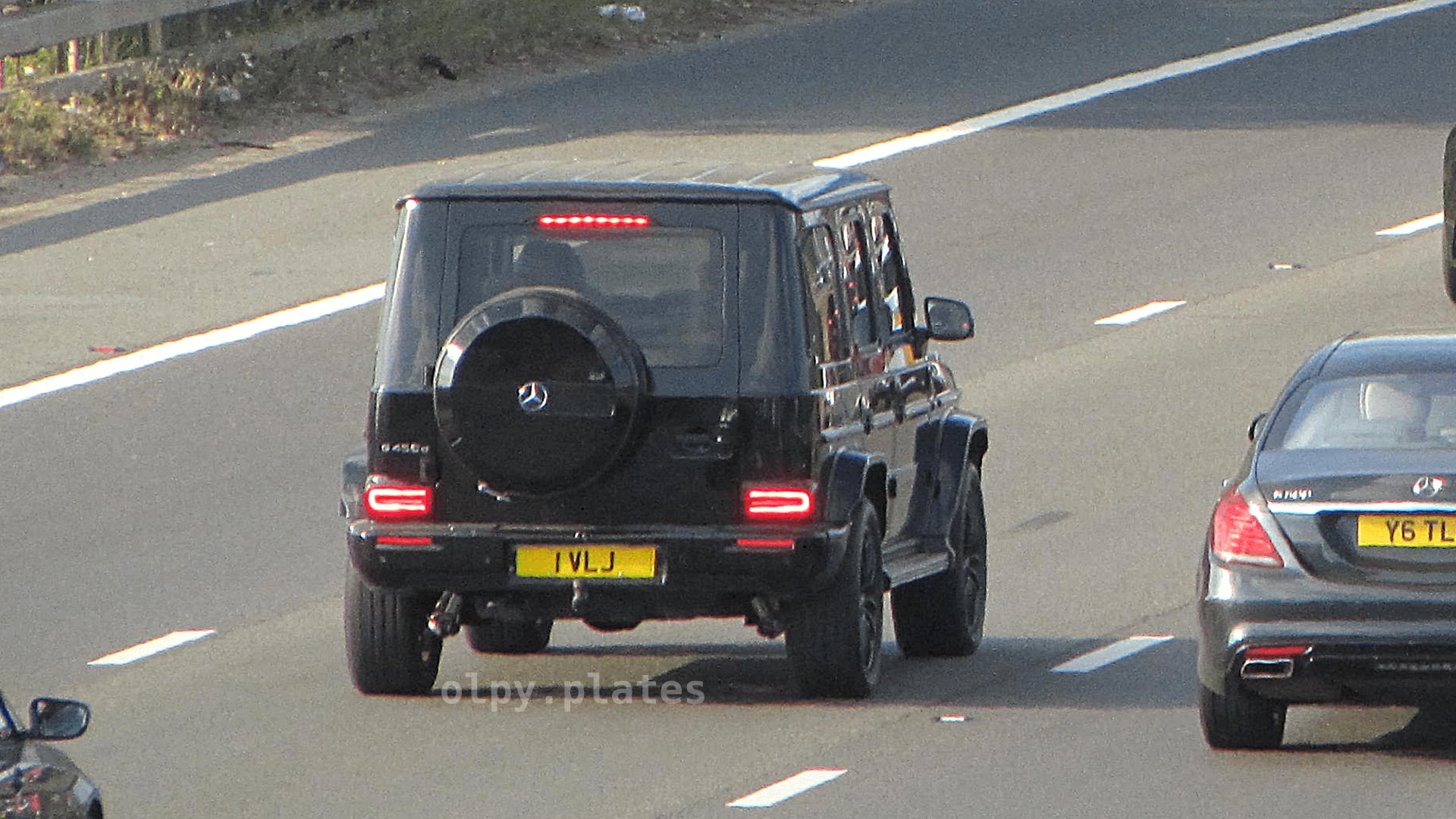 1 VLJ private number plate on a Mercedes-Benz G-Class, spotted in Slough