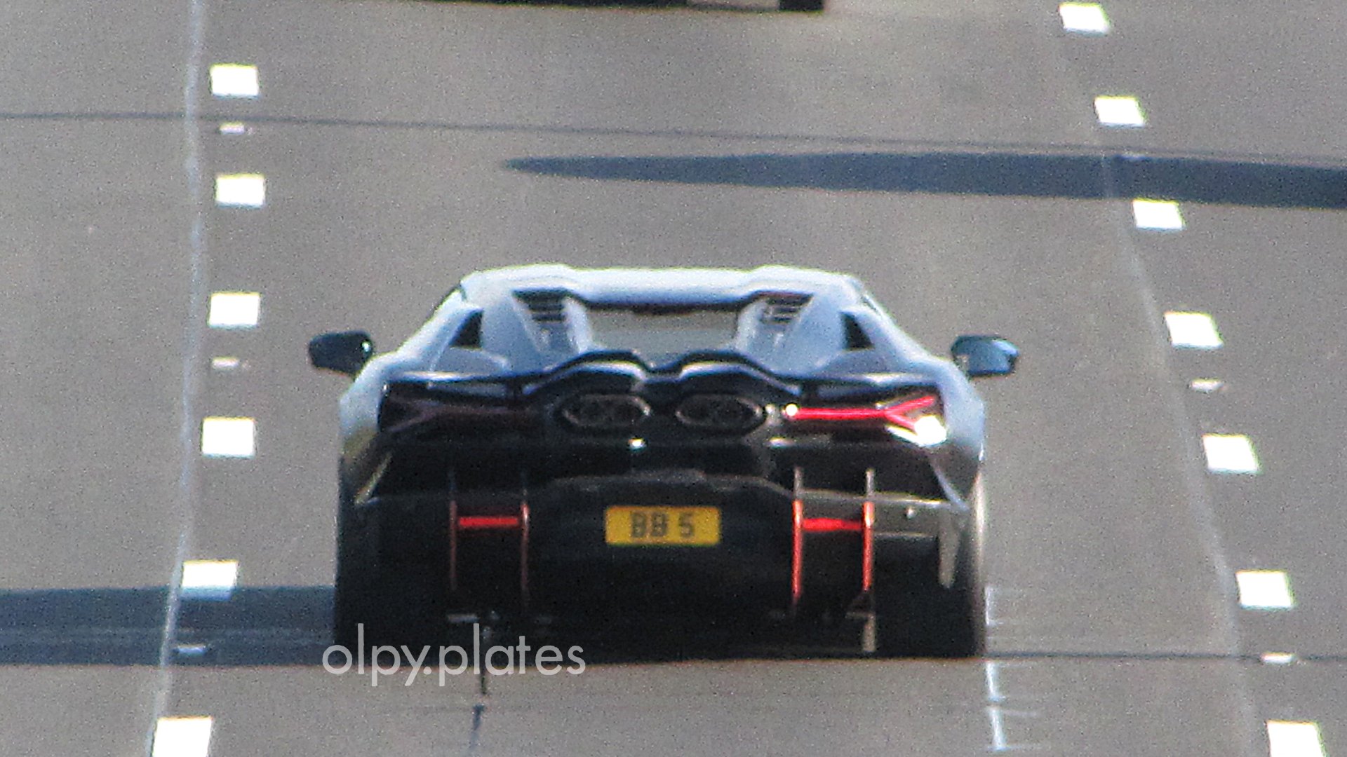 BB 5 spotted on Lamborghini Revuelto