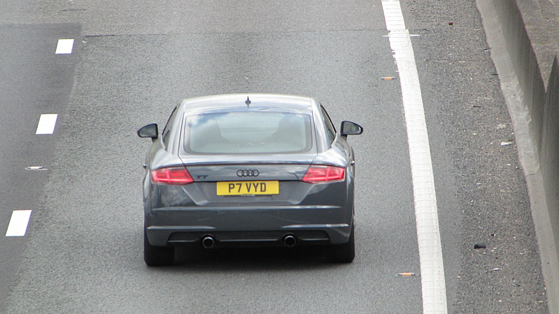 P7 VYD spotted on Audi TT