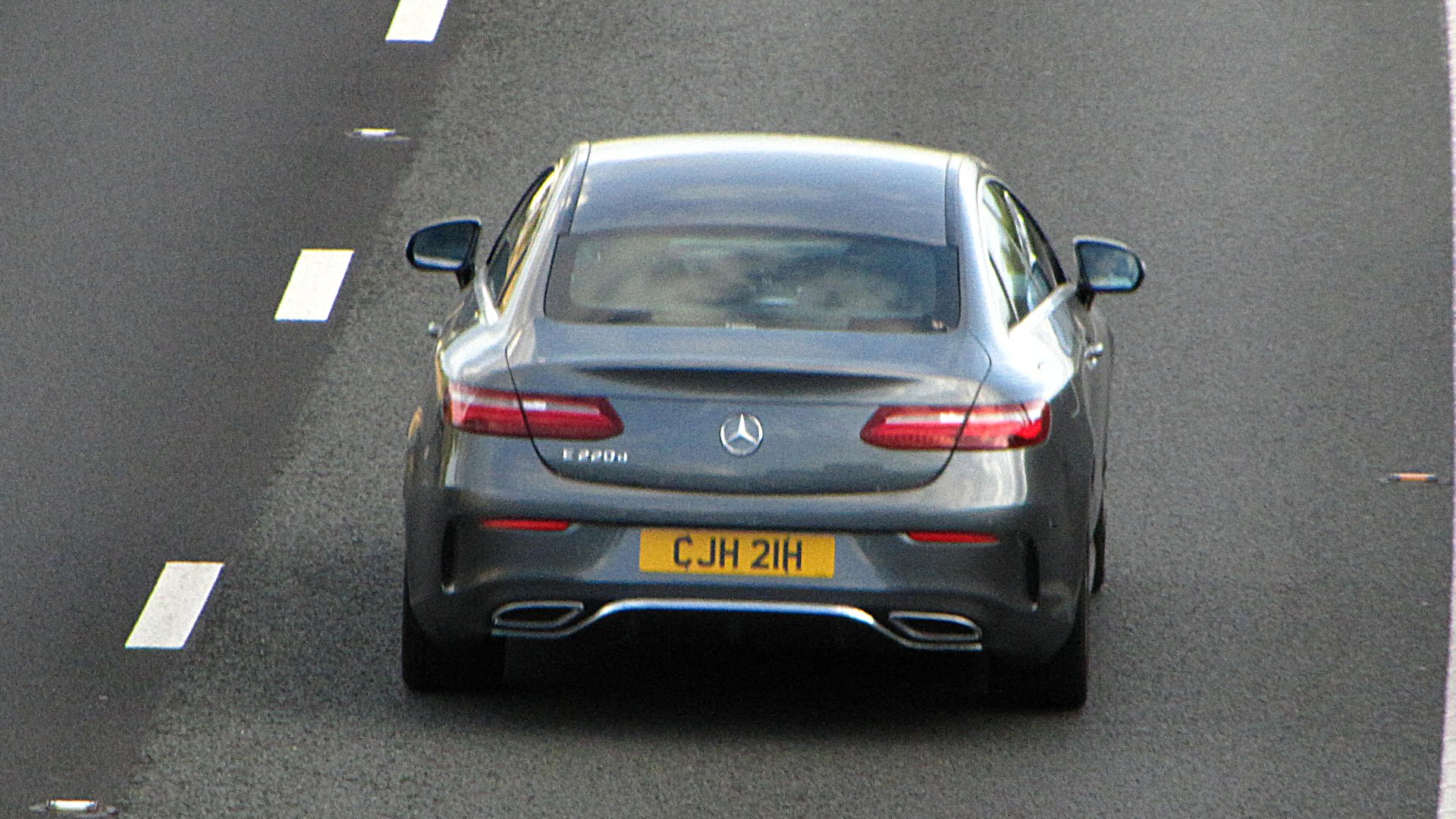 CJH 21H spotted on Mercedes-Benz E-Class