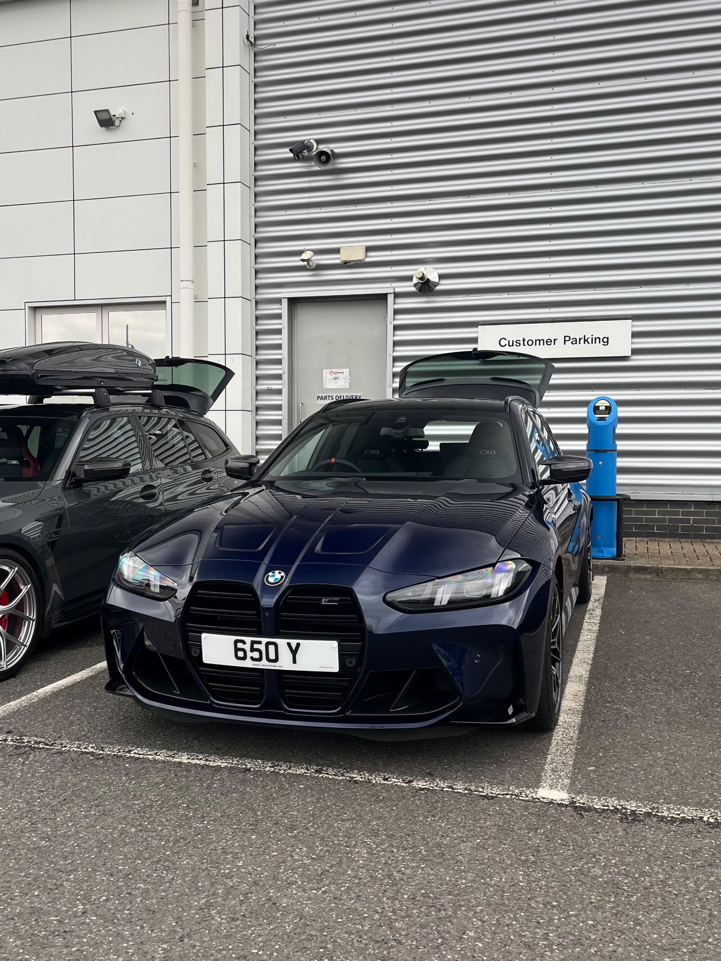 650 Y private number plate on a BMW M3, spotted in London
