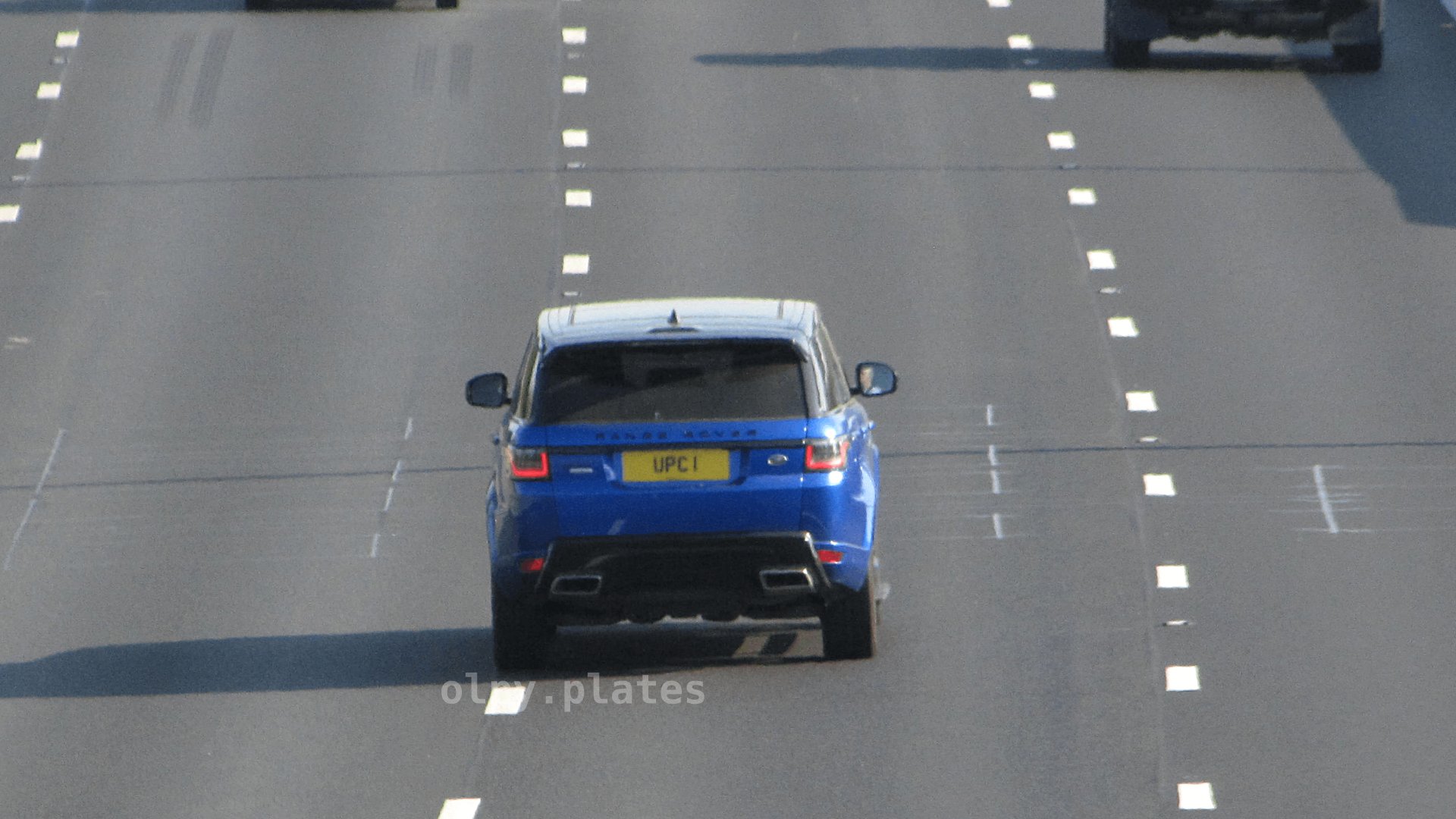UPC 1 spotted on Land Rover Range Rover Sport