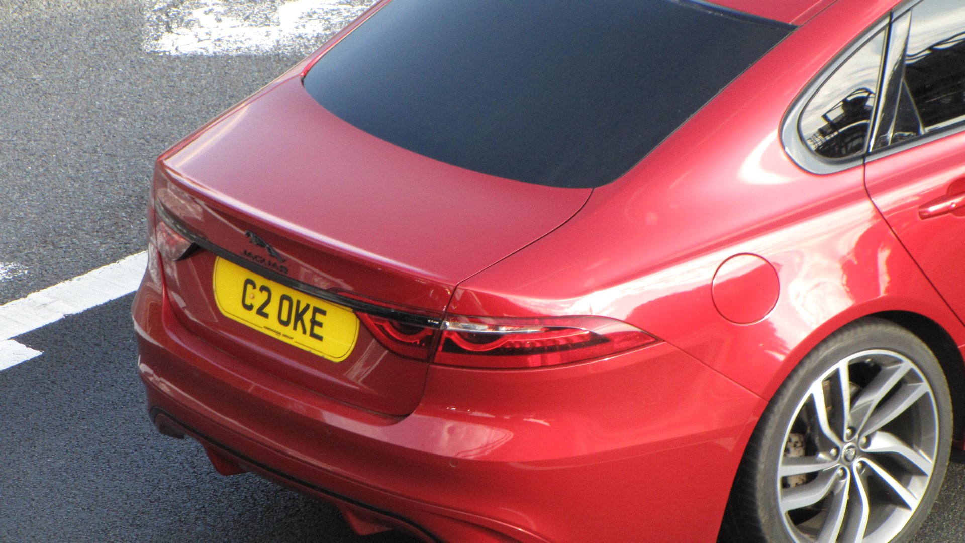 C2 OKE spotted on Jaguar