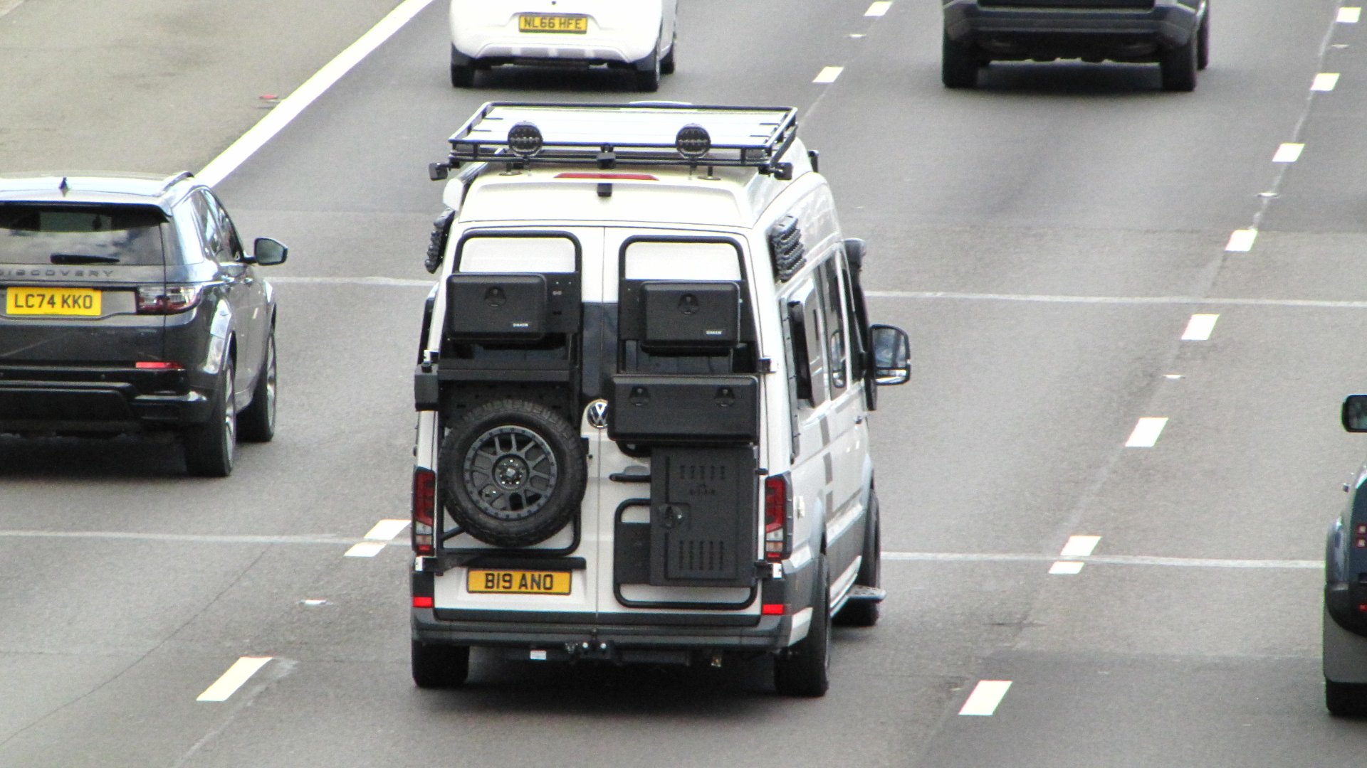 B19 ANO spotted on Volkswagen Crafter