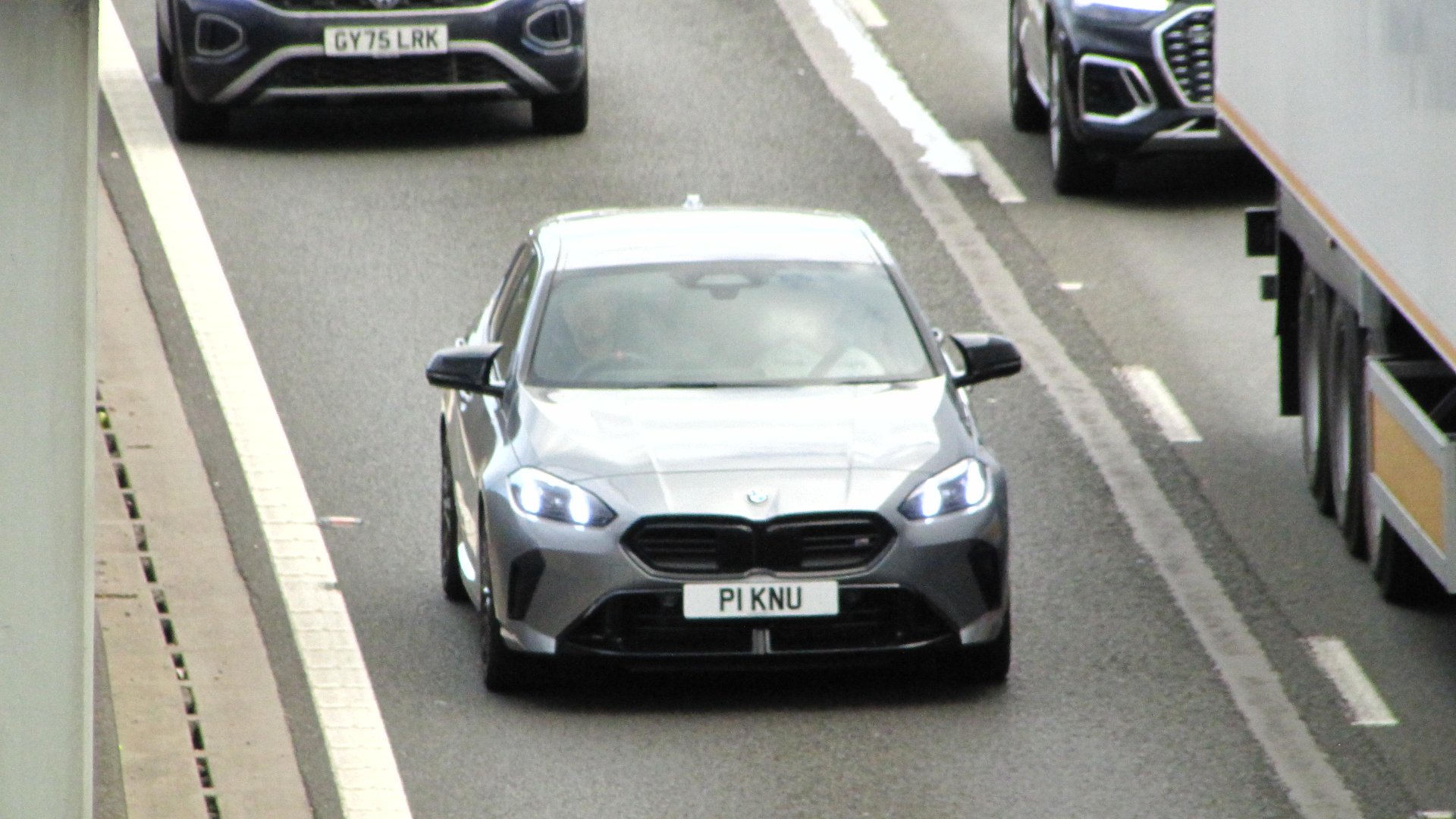 P1 KNU spotted on BMW 1 Series