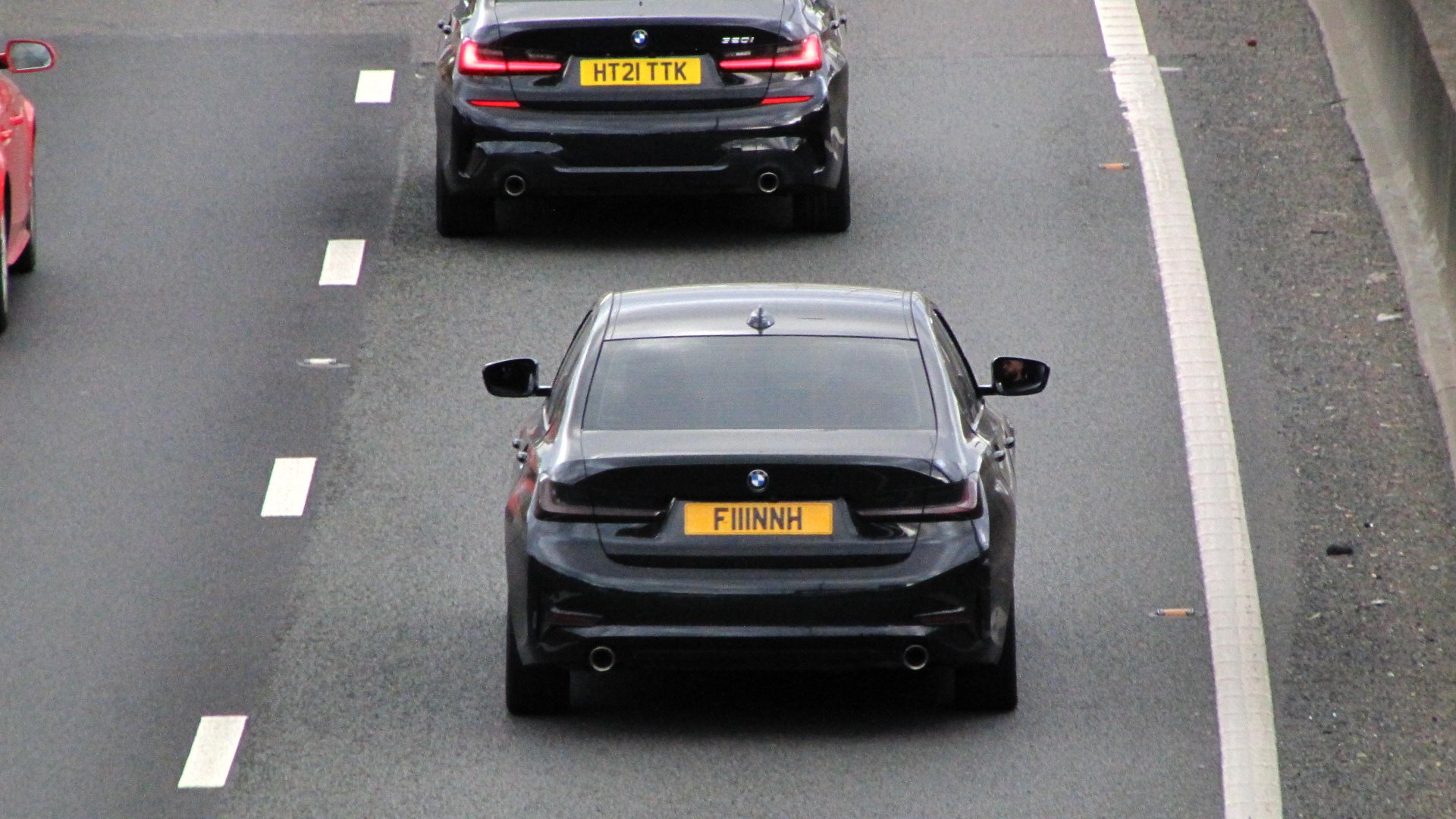 F111 NNH private number plate on a BMW, spotted in Slough