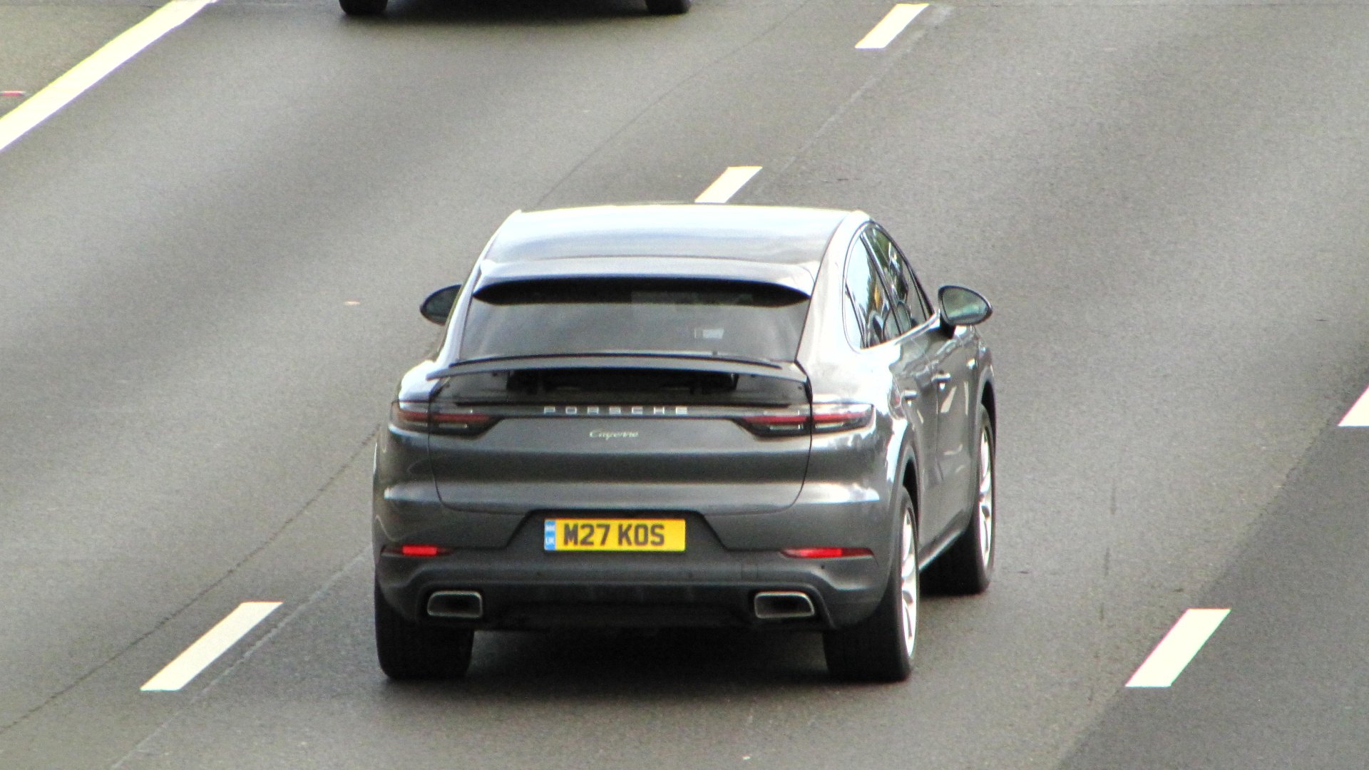 M27 KOS spotted on Porsche Cayenne