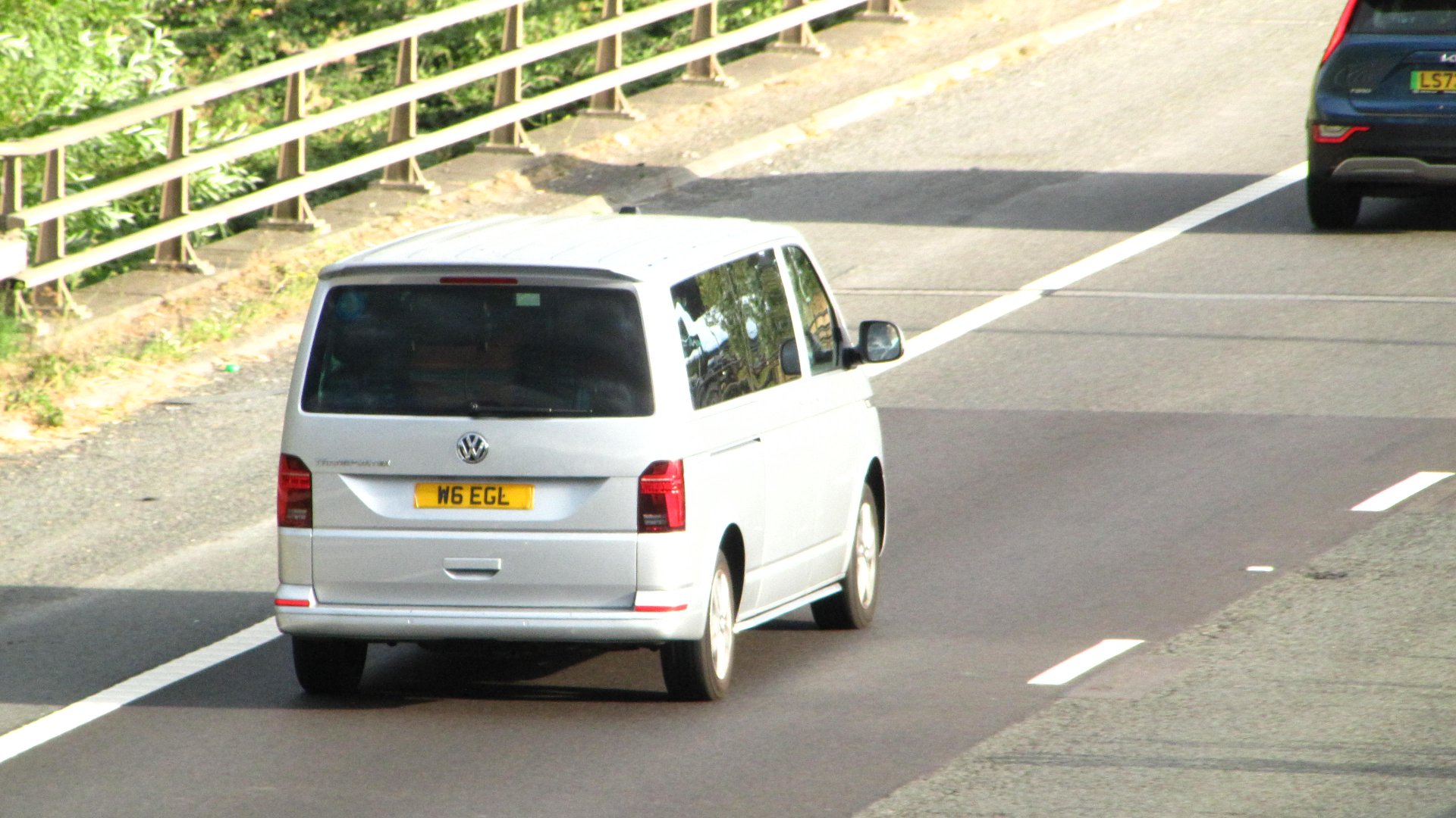W6 EGL private number plate on a Volkswagen Transporter, spotted in Slough
