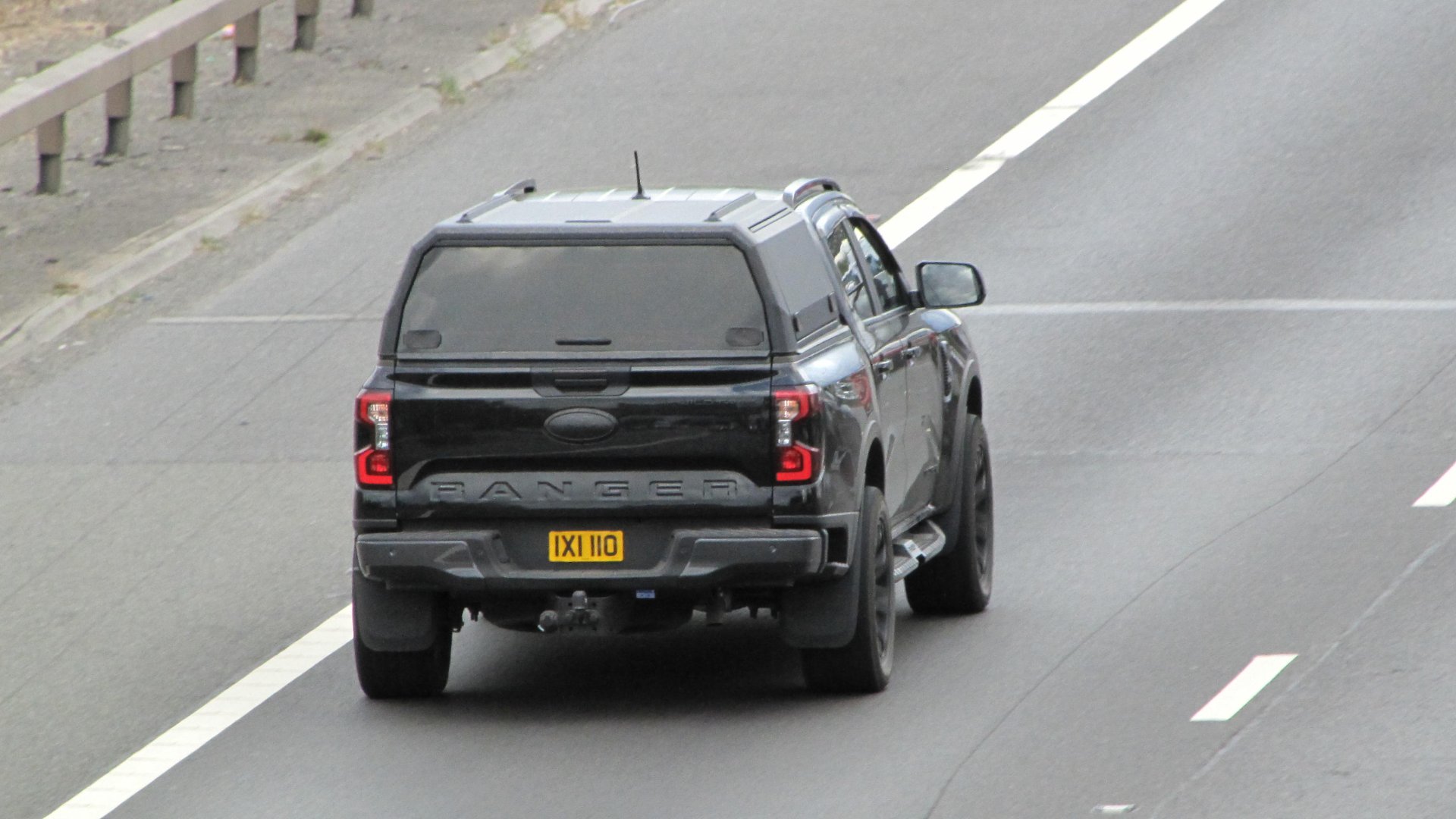 IXI 110 private number plate on a Ford Ranger, spotted in Slough
