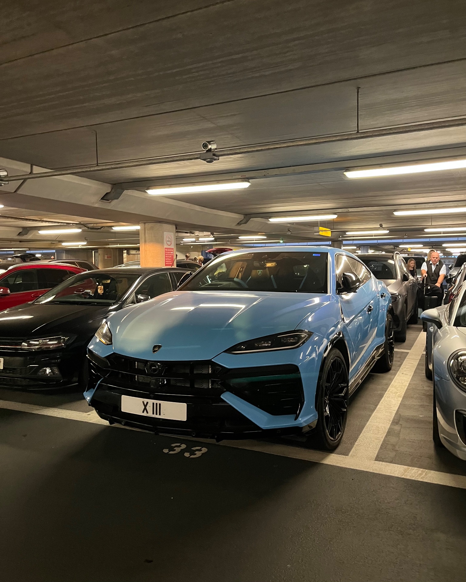 X 111 spotted on Lamborghini Urus