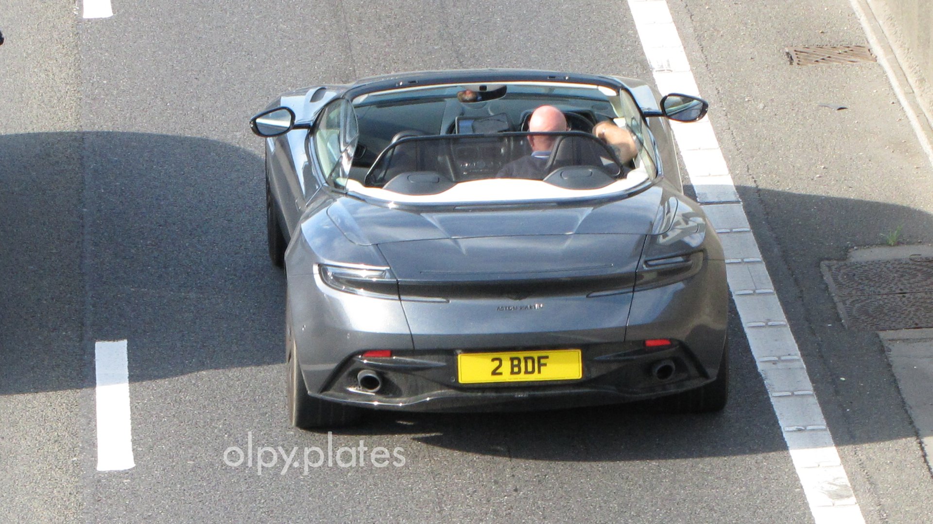2 BDF spotted on Aston Martin DB11