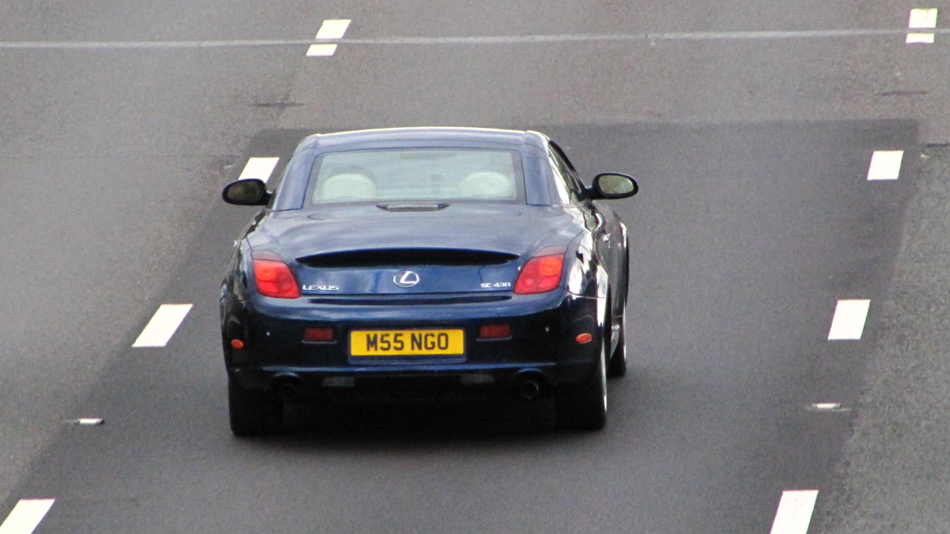 M55 NGO spotted on Lexus SC