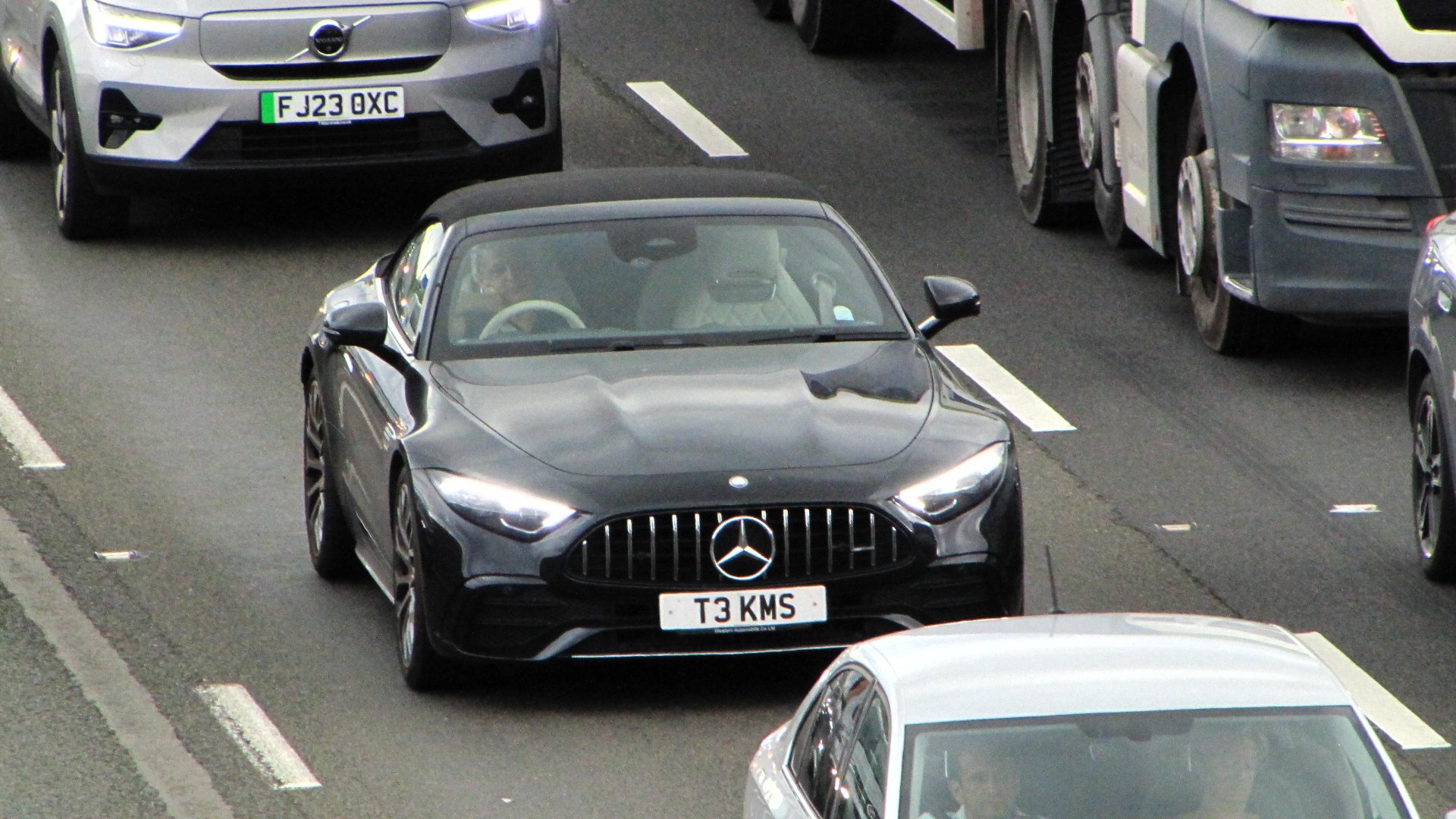 T3 KMS spotted on Mercedes-Benz SL