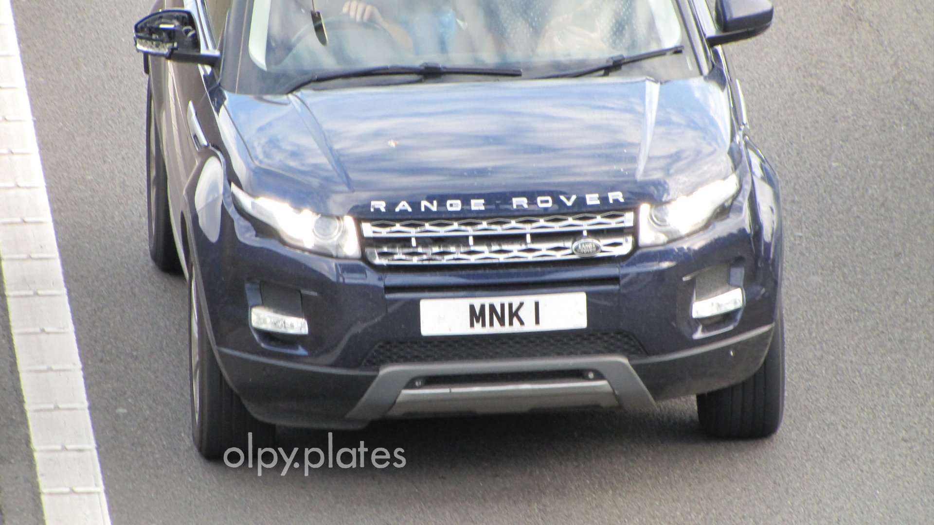 MNK 1 spotted on Range Rover Range Rover