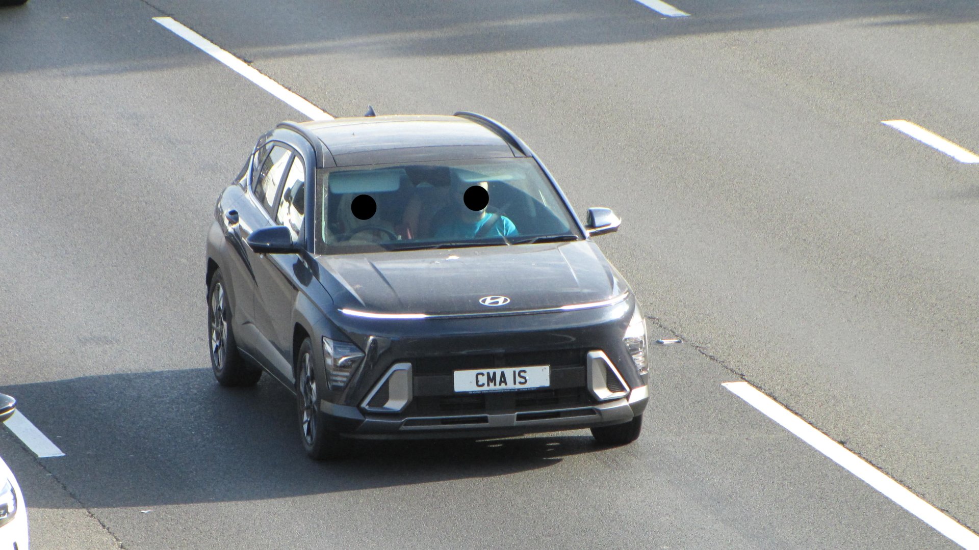 CMA 1S private number plate on a Hyundai, spotted in Slough