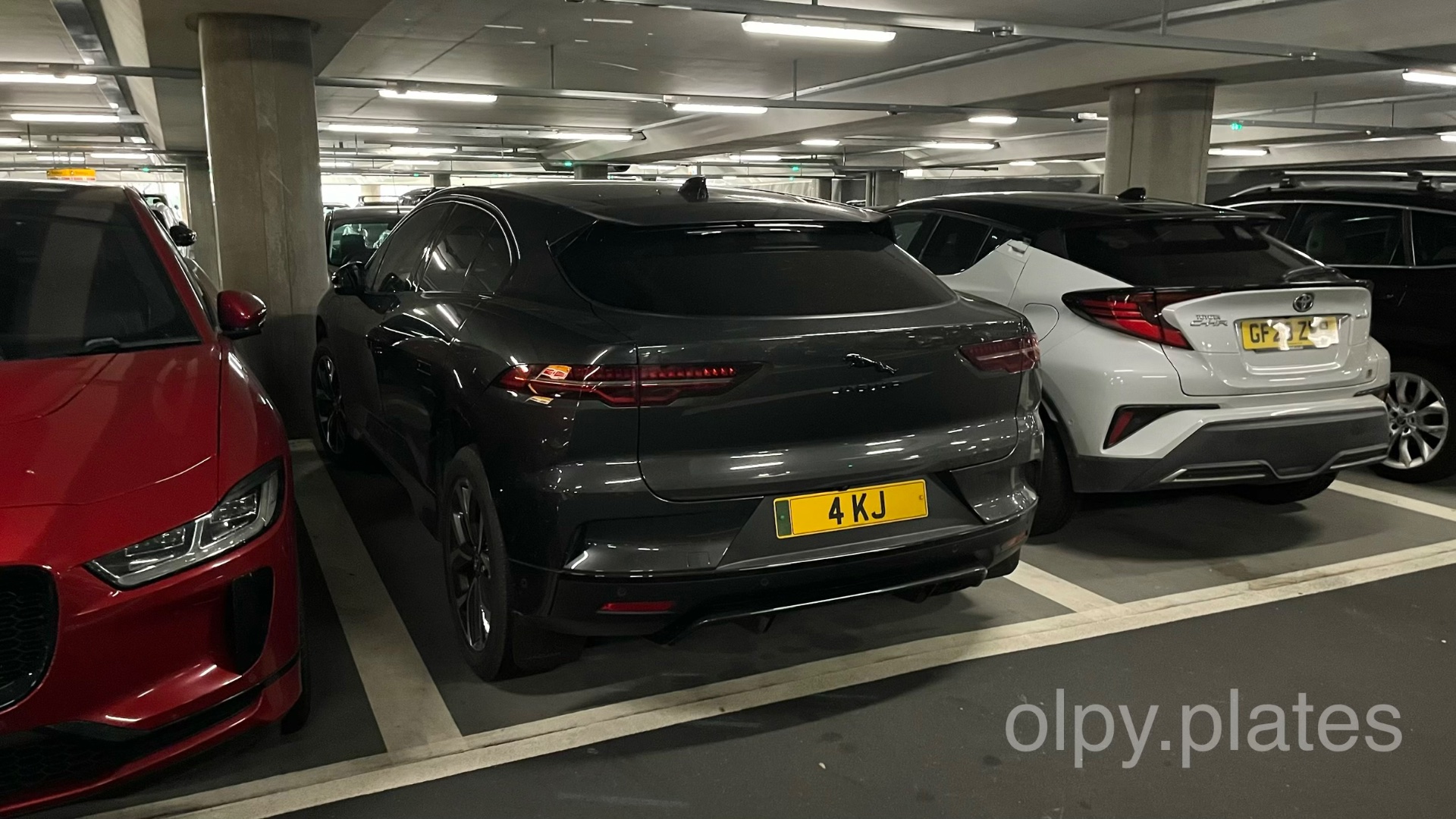4 KJ spotted on Jaguar I-Pace