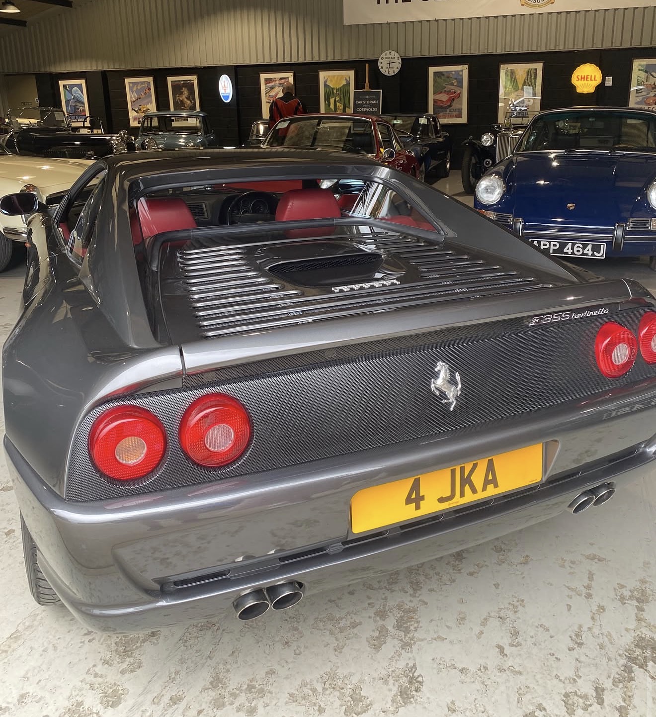 4 JKA spotted on Ferrari F355