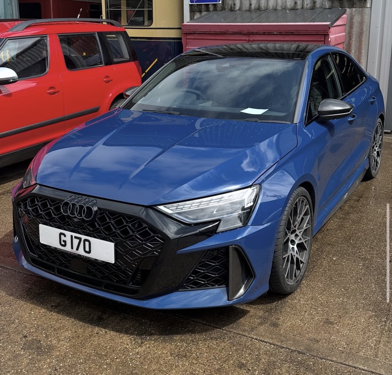 G 170 spotted on Audi RS3