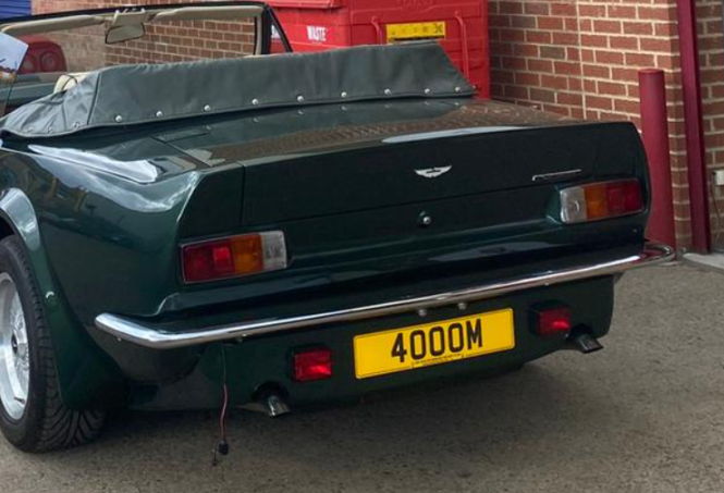 4000 M spotted on Aston Martin