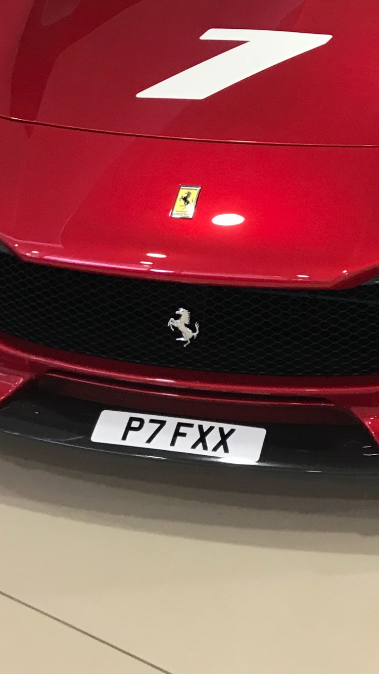 P7 FXX spotted on Ferrari