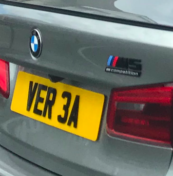 VER 3A spotted on BMW M5