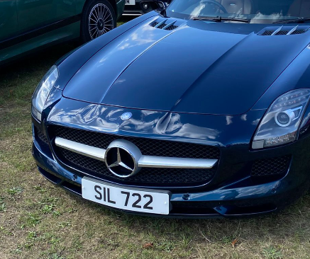SIL 722 spotted on Mercedes-Benz SLS AMG
