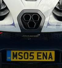 MS05 ENA spotted on McLaren Senna