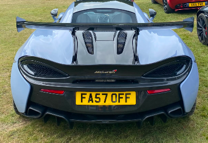 FA57 OFF spotted on McLaren 570S