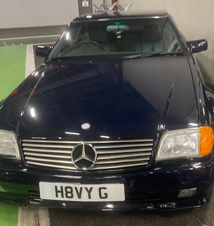 H8 VYG spotted on Mercedes-Benz