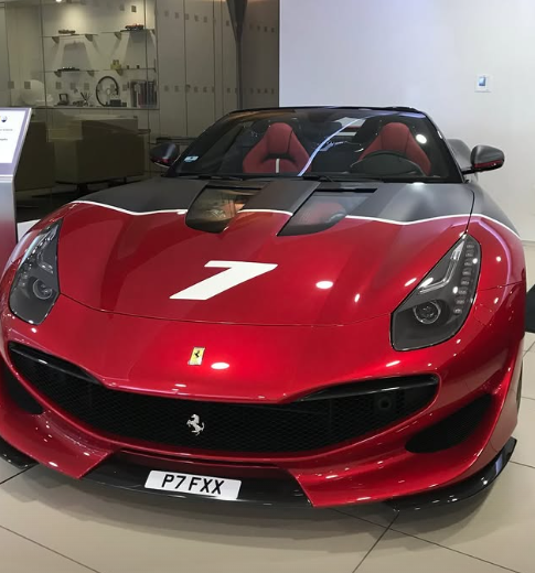 P7 FXX spotted on Ferrari SP3 JC
