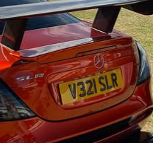 V321 SLR spotted on Mercedes-Benz SLR McLaren