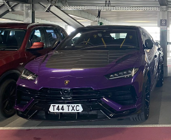 T44 TXC spotted on Lamborghini Urus