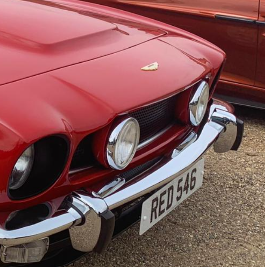 RED 546 private number plate on a Aston Martin