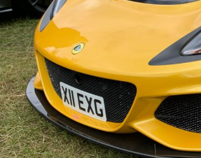 X11 EXG private number plate on a Lotus