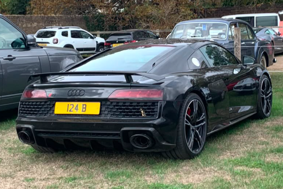 124 B spotted on Audi R8