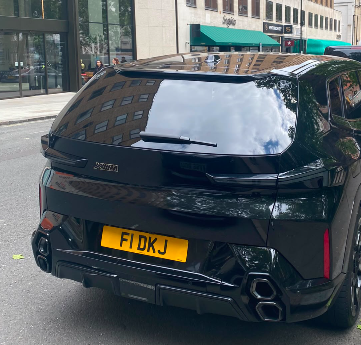 F1 DKJ spotted on BMW