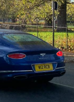 W12 RCB spotted on Bentley