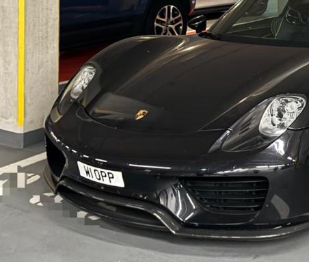 W1 OPP spotted on Porsche 918 Spyder