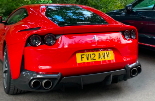 FV12 AVV spotted on Ferrari