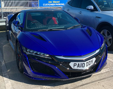 PA10 DDY spotted on Honda NSX