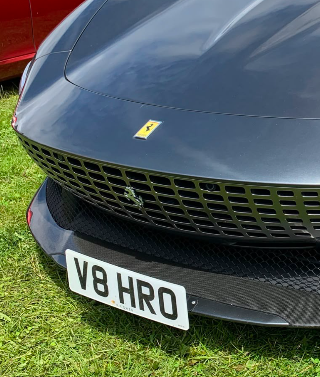 V8 HRO spotted on Ferrari Roma