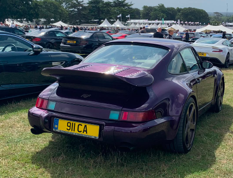 911 CA spotted on Porsche