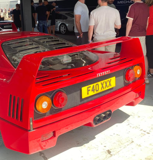 F40 XXX spotted on Ferrari F40