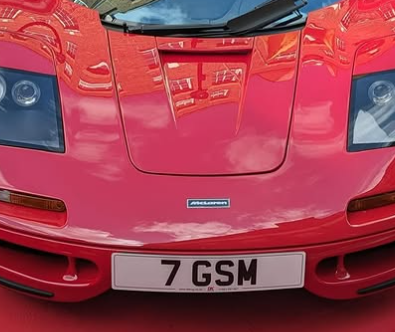 7 GSM spotted on McLaren F1