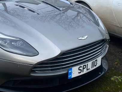 SPL 110 spotted on Aston Martin DB11